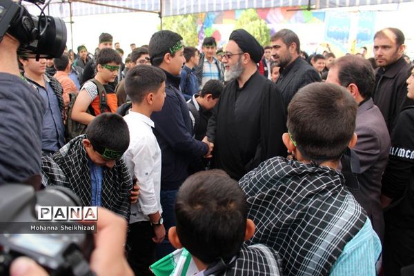 آیین آغاز سال تحصیلی جدید و  هفته دفاع مقدس در تبریز