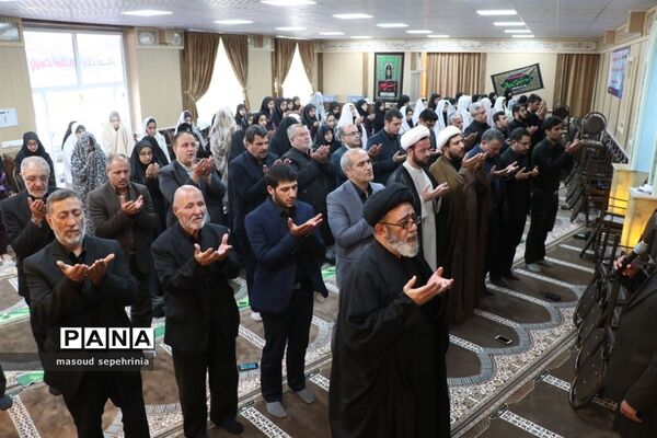 مراسم زنگ نماز در دبیرستان عفتیه تبریز