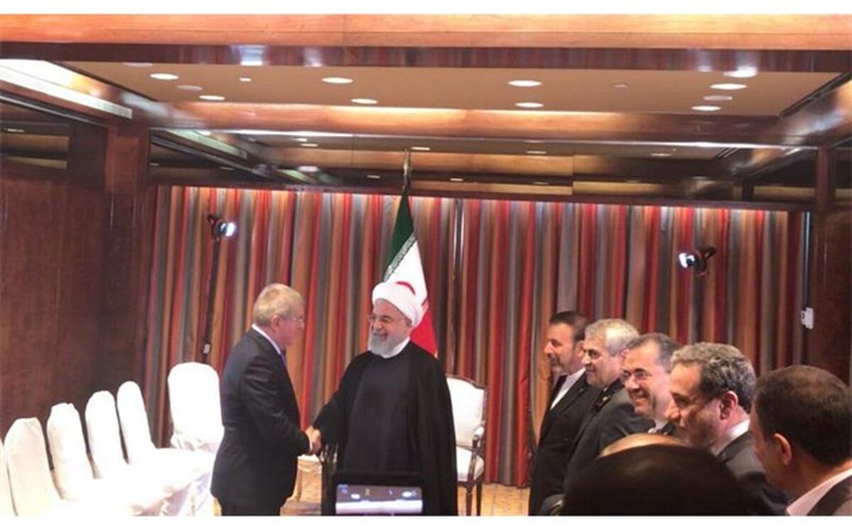 رئیس کمیته بین المللی المپیک با رییس جمهوری دیدار کرد