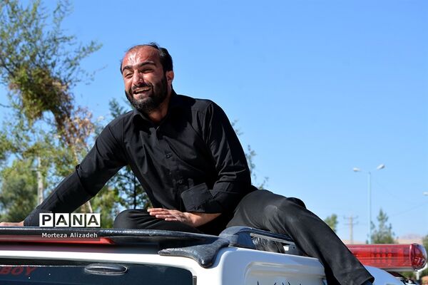 تشییع و خاکسپاری پیکر ۳ شهید حادثه تروریستی  اهوازدر باغملک