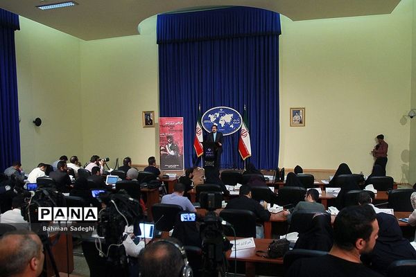 نشست خبری سخنگوی وزارت امورخارجه