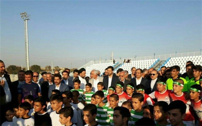 استادیوم ۵۰۰۰نفری ملارد افتتاح شد