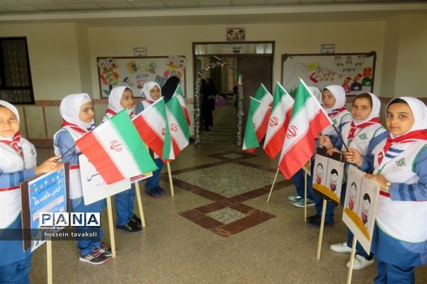 مراسم نمادین جشن عاطفه‌ها دردبستان برکت دین و دانش شهرستان طبس
