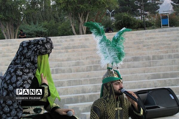 مراسم تعزیه خوانی در پارک توحید