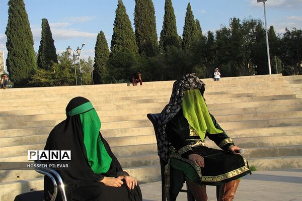 مراسم تعزیه خوانی در پارک توحید