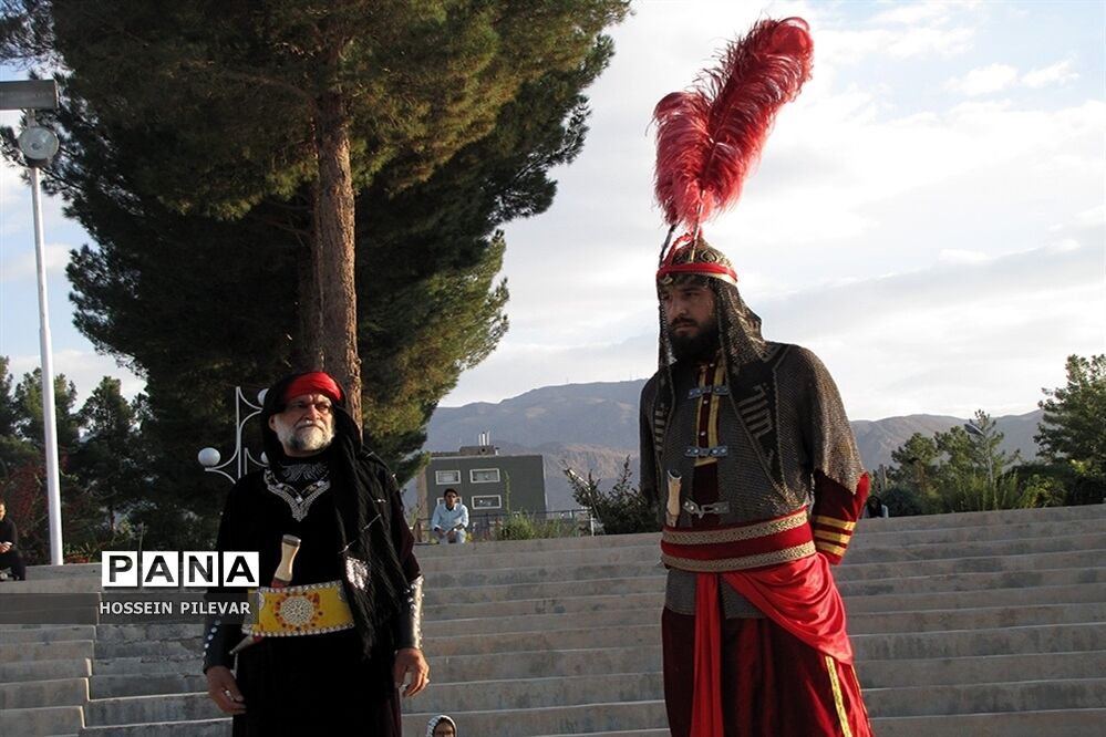 مراسم تعزیه خوانی در پارک توحید