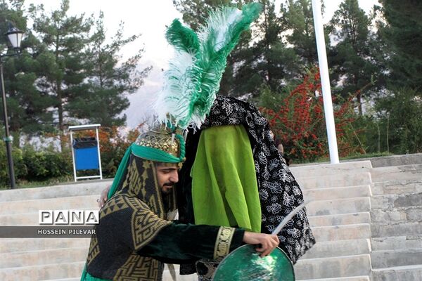 مراسم تعزیه خوانی در پارک توحید
