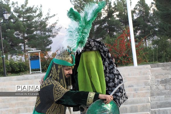 مراسم تعزیه خوانی در پارک توحید