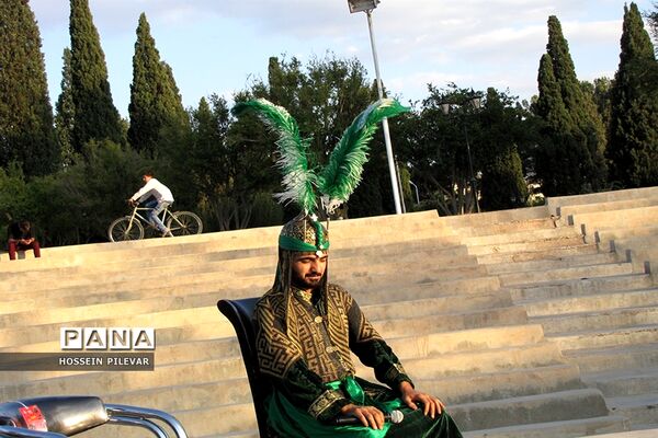 مراسم تعزیه خوانی در پارک توحید