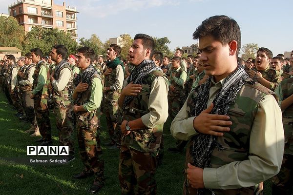 تجمع اقتدار عاشورایی فرماندهان واحدهای پیشگام بسیج دانش آموزی