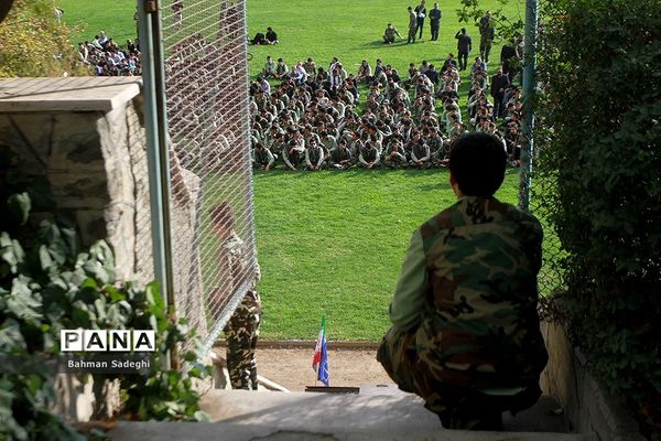 تجمع اقتدار عاشورایی فرماندهان واحدهای پیشگام بسیج دانش آموزی