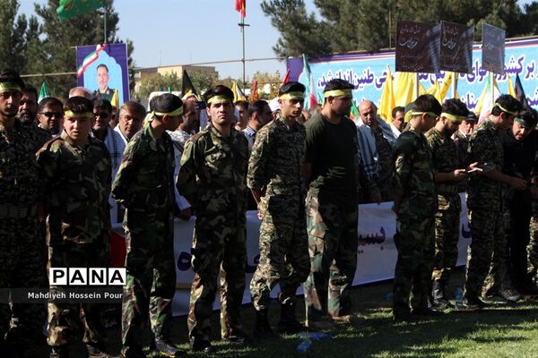 رزمایش اقتدار عاشورایی بسیج سپاهیان حضرت محمد رسول  الله (ص) در تبریز