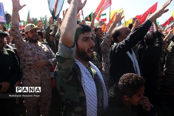 رزمایش اقتدار عاشورایی بسیج سپاهیان حضرت محمد رسول  الله (ص) در تبریز