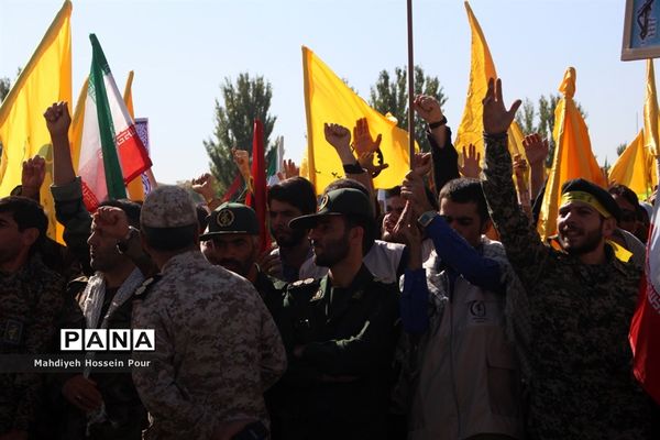 رزمایش اقتدار عاشورایی بسیج سپاهیان حضرت محمد رسول  الله (ص) در تبریز