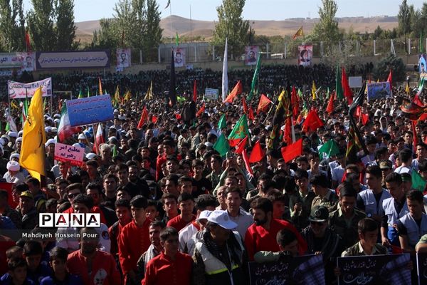 رزمایش اقتدار عاشورایی بسیج سپاهیان حضرت محمد رسول  الله (ص) در تبریز