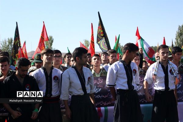 رزمایش اقتدار عاشورایی بسیج سپاهیان حضرت محمد رسول  الله (ص) در تبریز