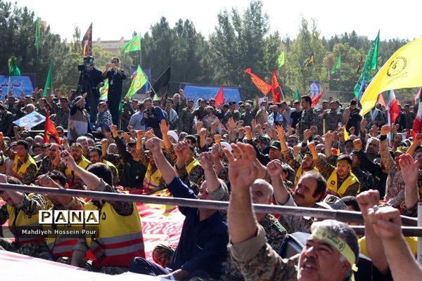 رزمایش اقتدار عاشورایی بسیج سپاهیان حضرت محمد رسول  الله (ص) در تبریز