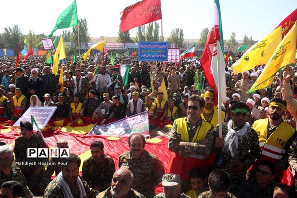 رزمایش اقتدار عاشورایی بسیج سپاهیان حضرت محمد رسول  الله (ص) در تبریز