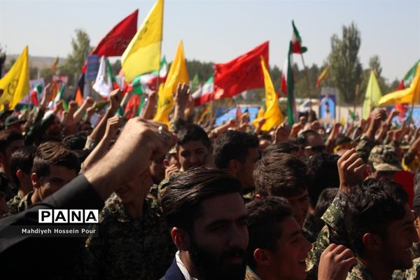 رزمایش اقتدار عاشورایی بسیج سپاهیان حضرت محمد رسول  الله (ص) در تبریز