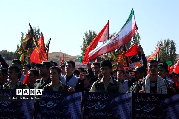 رزمایش اقتدار عاشورایی بسیج سپاهیان حضرت محمد رسول  الله (ص) در تبریز