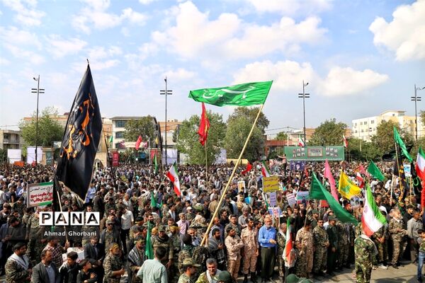 تجمع بزرگ بسیجیان مازندران