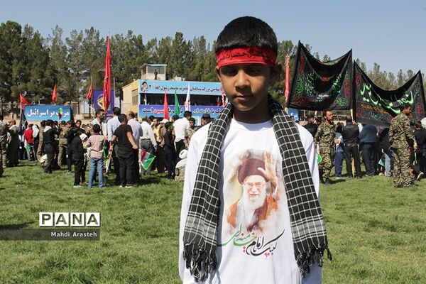 تجمع بزرگ ۲۰ هزار نفری اقتدار عاشورایی بسیجیان