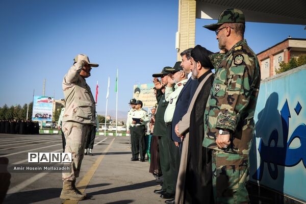 صبحگاه مشترک نیروهای مسلح به مناسبت آغاز هفته نیروی انتظامی در ارومیه