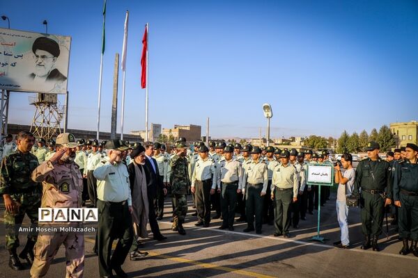 صبحگاه مشترک نیروهای مسلح به مناسبت آغاز هفته نیروی انتظامی در ارومیه
