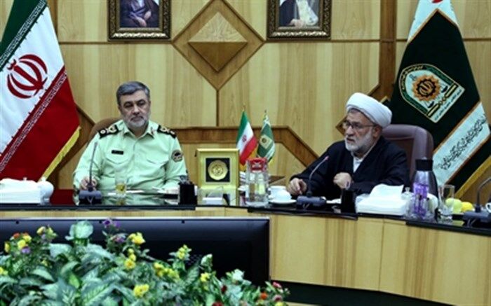 ضرورت توسعه تعامل و همکاری بین ناجا و سازمان قضایی نیروهای مسلح
