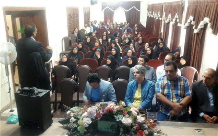 برگزاری دوره آموزشی حیاط پویا در ناحیه یک شهرری