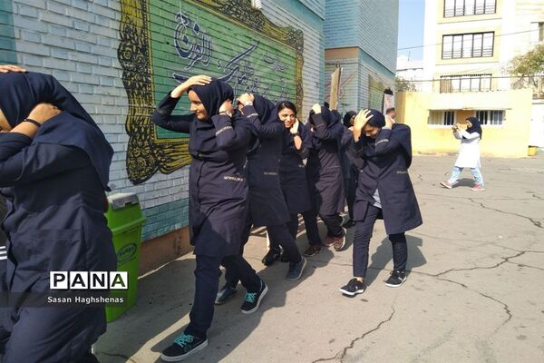 مانور کاهش بلایای طبیعی در اسلامشهر