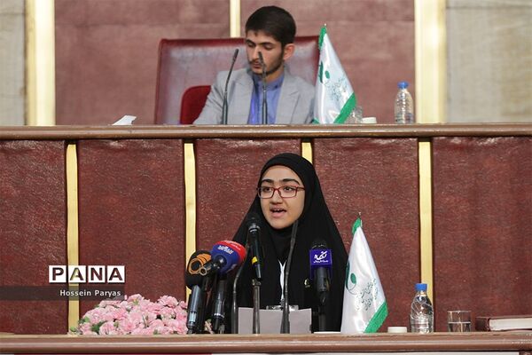 افتتاح نهمین دوره مجلس دانش آموزی