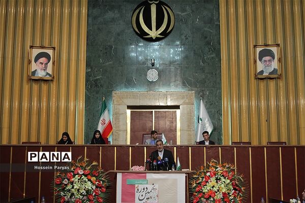 افتتاح نهمین دوره مجلس دانش آموزی