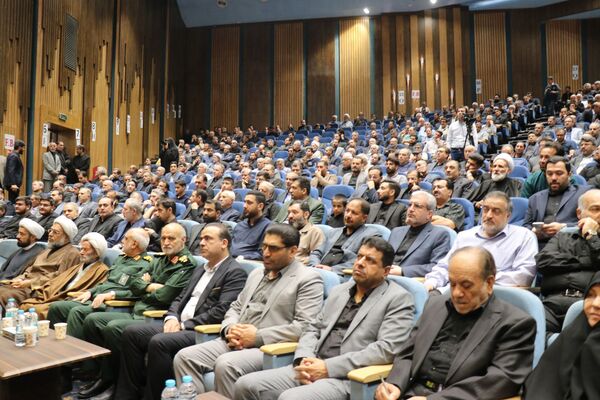 مراسم چهلم سردار شهید، محمد کاظمی در مشهد
