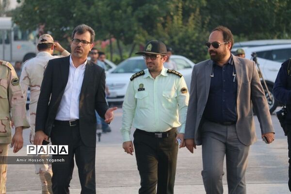 مانور نیروی دریایی جزیره کیش به مناسبت هفته ناجا در جزیره کیش