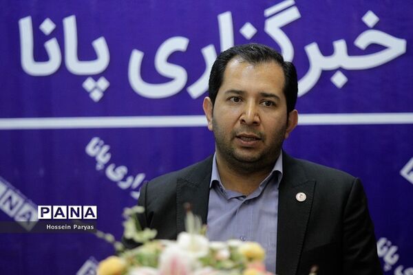 حضور شهاب الدین صابونچی، رئیس سازمان جوانان هلال احمر در خبرگزاری پانا