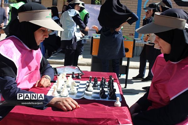 جشنواره غذای سالم در هنرستان رسالت بیرجند