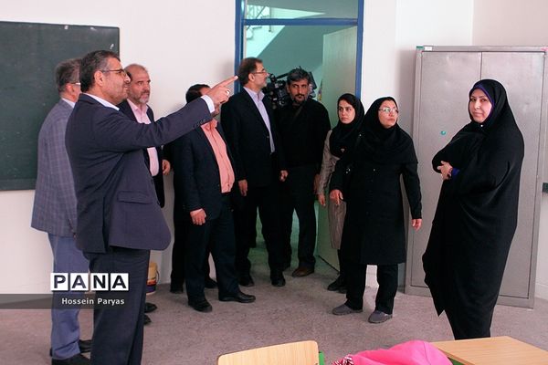 مراسم افتتاح مدرسه اتیسم ویژه دانش آموزان دختر شهر تهران (فرشتگان آسمانی)