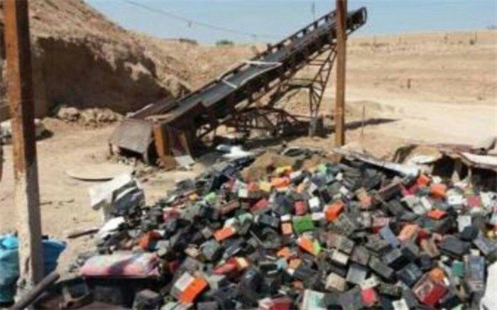 جمع آوری یک واحد غیرمجاز ریخته گری سرب در قرچک