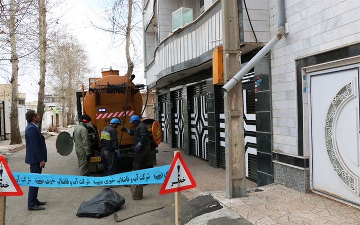 165 کیلومتر شبکه جمع آوری فاضلاب در خوی سمپاشی شد