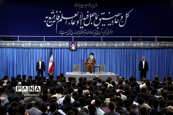 دیدار نخبگان و استعدادهای برتر علمی با رهبر معظم انقلاب
