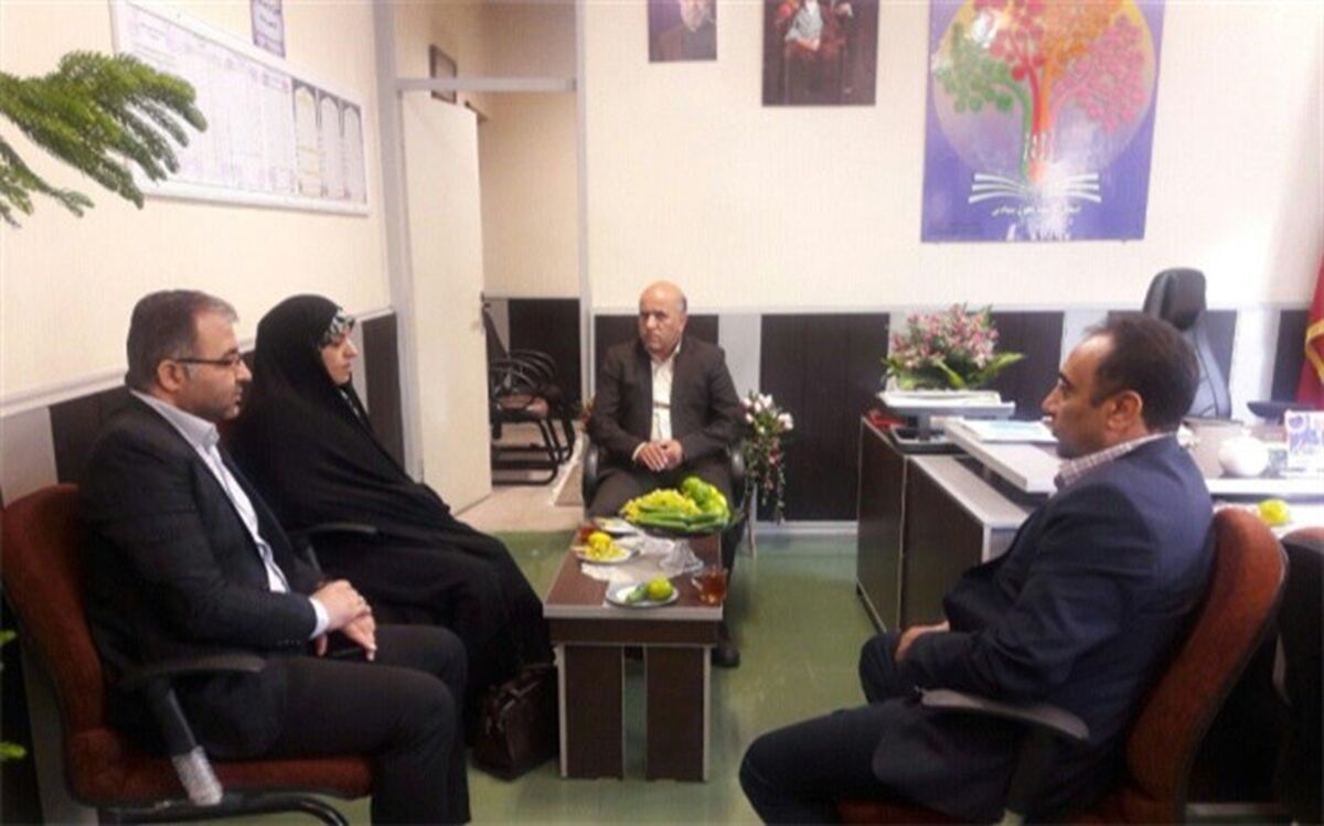 دیدار نایب رئیس فراکسیون محیط زیست مجلس شورای اسلامی با مدیر آموزش وپرورش اسلامشهر