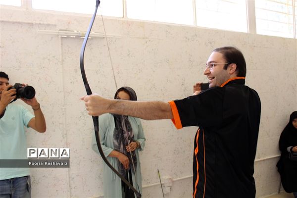 مسابقه تیر و کمان اصحاب رسانه شیراز
