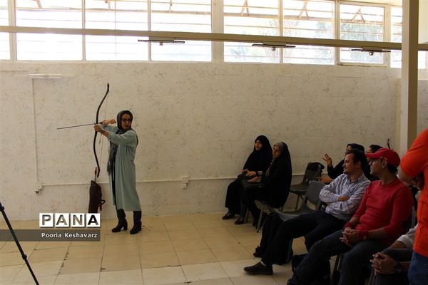 مسابقه تیر و کمان اصحاب رسانه شیراز