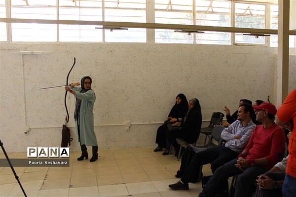 مسابقه تیر و کمان اصحاب رسانه شیراز