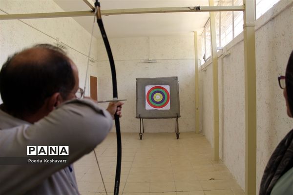 مسابقه تیر و کمان اصحاب رسانه شیراز