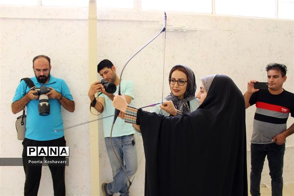 مسابقه تیر و کمان اصحاب رسانه شیراز