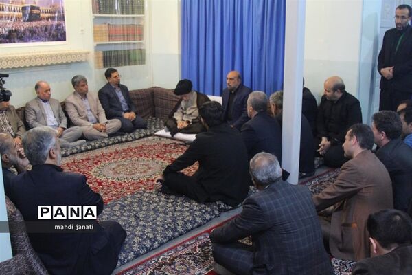 دیدار با حضرت آیت الله علوی گرگانی به مناسبت هفته پیوند اولیاء و مربیان