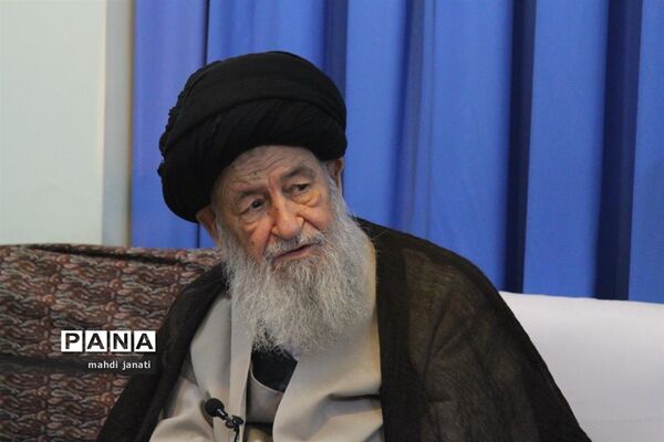 دیدار با حضرت آیت الله علوی گرگانی به مناسبت هفته پیوند اولیاء و مربیان