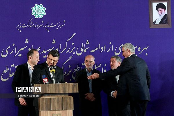 افتتاح بخش شمالی بزرگراه شهید صیاد شیرازی